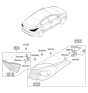 Diagram for Hyundai Elantra Light Socket - 92470-3X230
