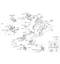 Diagram for Hyundai Center Console Base - 84611-3XAA0-RY