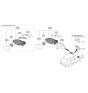 Diagram for Hyundai Tucson Side Marker Light - 87613-D3000