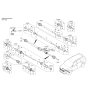 Diagram for Hyundai Tucson Axle Shaft - 49501-D3030