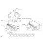 Diagram for Hyundai Kona Windshield Washer Nozzle - 98630-2K100