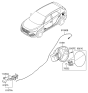 Diagram for Hyundai Tucson Fuel Door - 69510-D3000