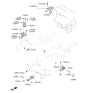 Diagram for 2019 Hyundai Sonata Engine Mount - 21670-2B210