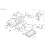 Diagram for Hyundai Genesis G90 Engine Mount Torque Strut - 45210-4J000