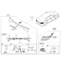 Diagram for 2013 Hyundai Azera Tail Light - 92403-3V020