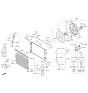 Diagram for Hyundai Ioniq Coolant Reservoir - 25430-G7500