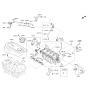 Diagram for Hyundai Tucson Canister Purge Valve - 29010-03AA0