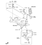 Diagram for Hyundai Accent Sway Bar Link - 54830-2V000
