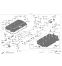 Diagram for 2022 Hyundai Ioniq 5 Battery Tray - 375F8-GI000