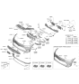 Diagram for Hyundai Elantra N Ambient Temperature Sensor - 96985-3X000