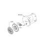 Diagram for 2010 Hyundai Genesis Coupe Clutch Slave Cylinder - 41421-38000