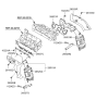 Diagram for 2010 Hyundai Genesis Coupe Exhaust Manifold - 28510-2C490