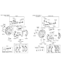 Diagram for Hyundai Excel Wheel Cylinder Repair Kit - 58301-24A00