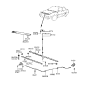 Diagram for 1992 Hyundai Excel Hood Cable - 81190-24000