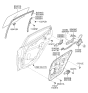Diagram for Hyundai Elantra Door Latch Assembly - 81420-3X010