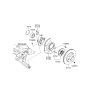 Diagram for Hyundai Wheel Hub - 51750-1P000