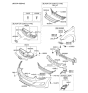 Diagram for 2011 Hyundai Elantra Fog Light - 92201-3X020