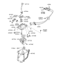 Diagram for Hyundai Tucson Shift Cable - 43794-2E000