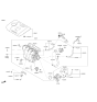 Diagram for Hyundai Elantra PCV Hose - 28912-2E051