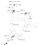 Diagram for 2019 Hyundai Elantra Engine Mount Torque Strut - 21810-F3300