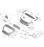 Diagram for Hyundai Veloster Tailgate Latch - 81230-J3000