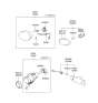Diagram for Hyundai XG350 Fog Light - 92201-39051