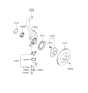 Diagram for Hyundai Sonata Hybrid Wheel Bearing - 51750-39603