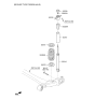 Diagram for 2020 Hyundai Elantra GT Coil Spring Insulator - 55360-F2100