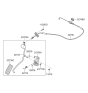 Diagram for Hyundai Elantra Accelerator Cable - 32790-2H300