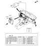 Diagram for Hyundai Sonata Hybrid Relay Block - 91950-4R510