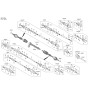 Diagram for Hyundai Kona Axle Shaft - 49501-J9100