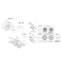 Diagram for Hyundai Ioniq TPMS Sensor - 52936-D4100