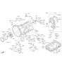 Diagram for 2021 Hyundai Genesis GV80 Engine Mount Torque Strut - 45931-4J000