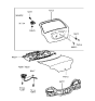 Diagram for 2000 Hyundai Elantra Door Hinge - 79770-29200