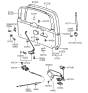 Diagram for Hyundai Elantra Tailgate Lock - 81230-29220