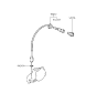 Diagram for Hyundai Speedometer Cable - 94240-29030