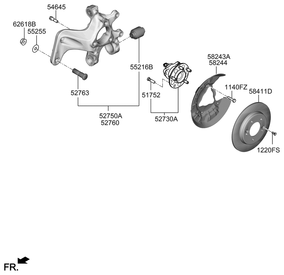 Hyundai kia 12203 06167b