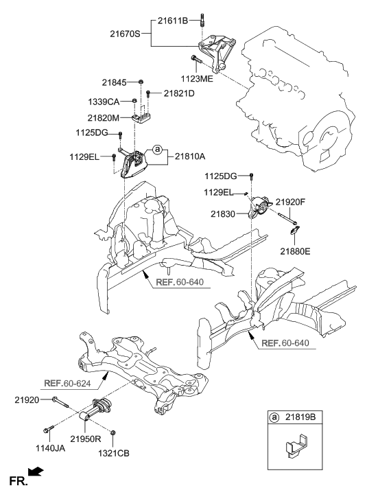 21830-F2100 - Genuine Hyundai Parts