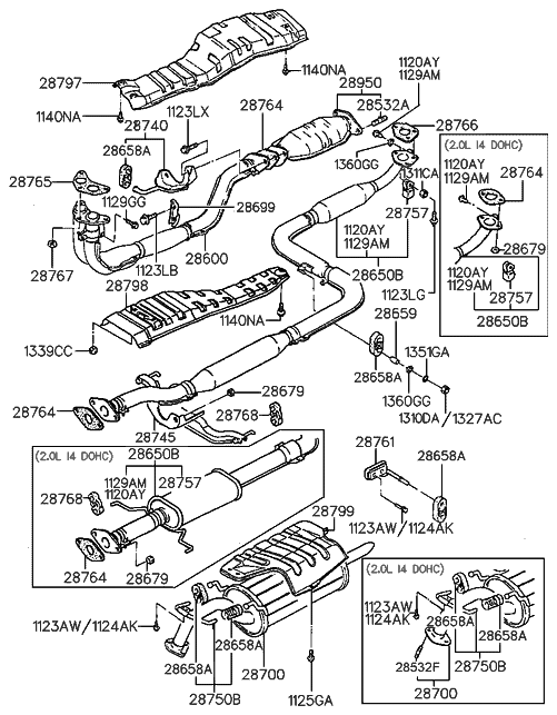 28768-36000---Genuine-Hyundai-HANGER-EXHAUST-PIPE