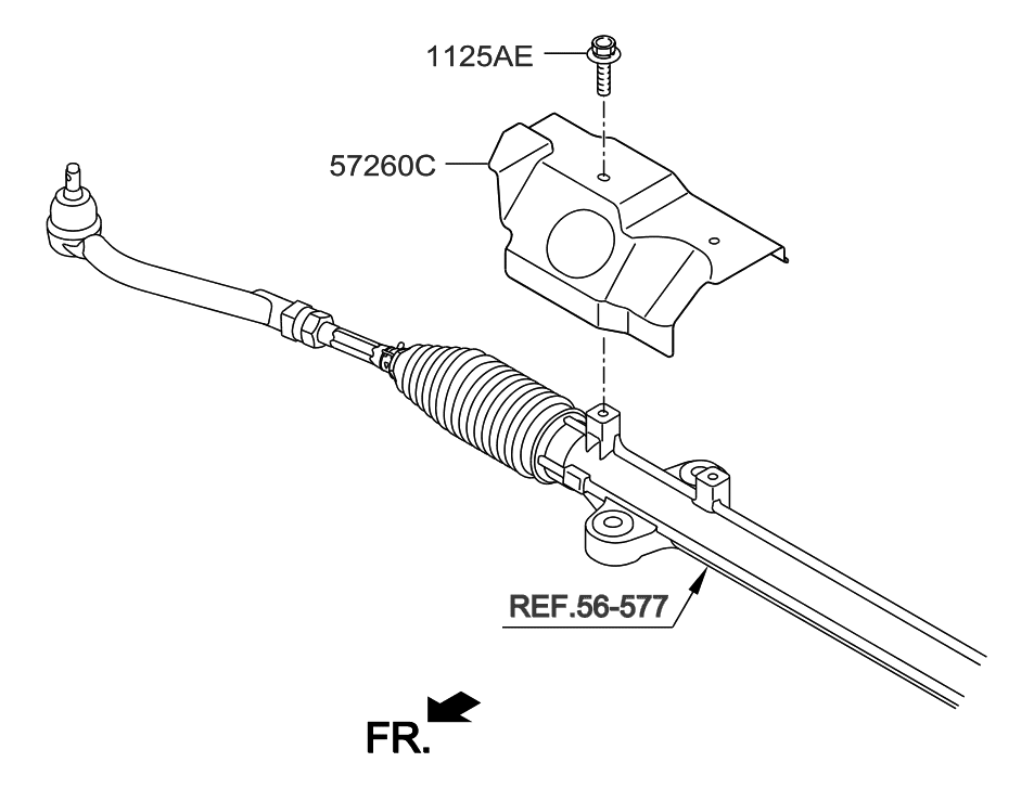 2016 Hyundai Santa Fe Power Steering Oil Pump