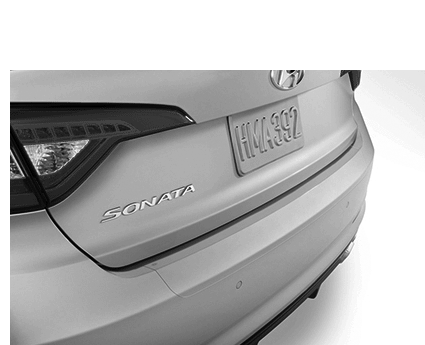 2016 Hyundai Sonata Hybrid Applique, Rear Bumper