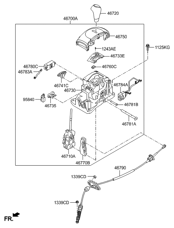 46700-2V210 - Genuine Hyundai Parts