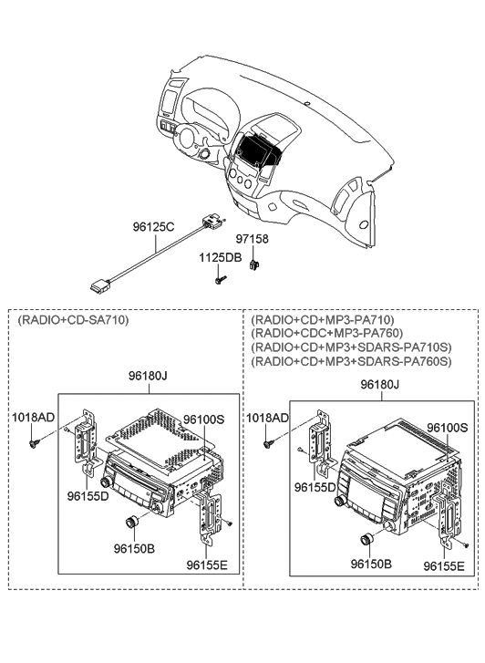 2012 Hyundai Elantra Touring Audio Hyundai Parts Deal