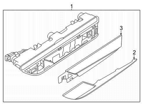 GARNISH-Fender Side LWR,RH Diagram for 923B8-T6000