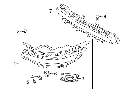 DUST COVER-HEADLAMP Diagram for 92140-J2000