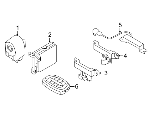 MODULE ASSY-SMART KEY Diagram for 95480-E6502