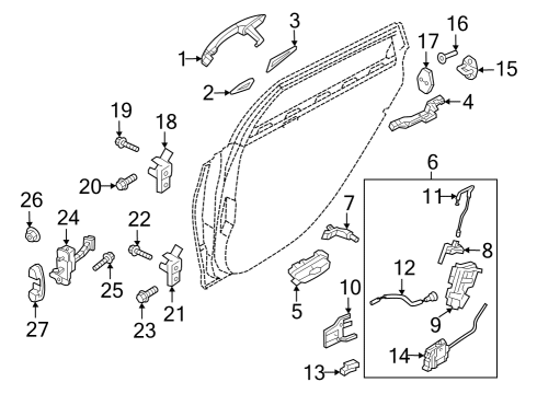 BOLT(W/WASHER) Diagram for 79379-D2010