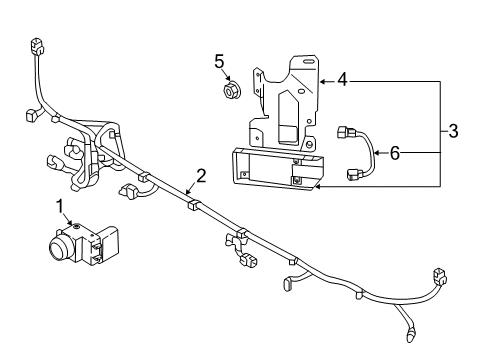 WIRING-EXTENTION,RH Diagram for 99157-K4000