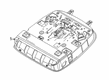 Diagram for Hyundai Palisade Interior Light Bulb - 92800-S8000-MMH