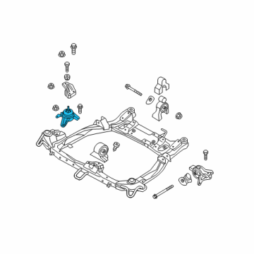 21810-3V200 - Genuine Hyundai BRACKET ASSEMBLY-ENGINE MOUNTING